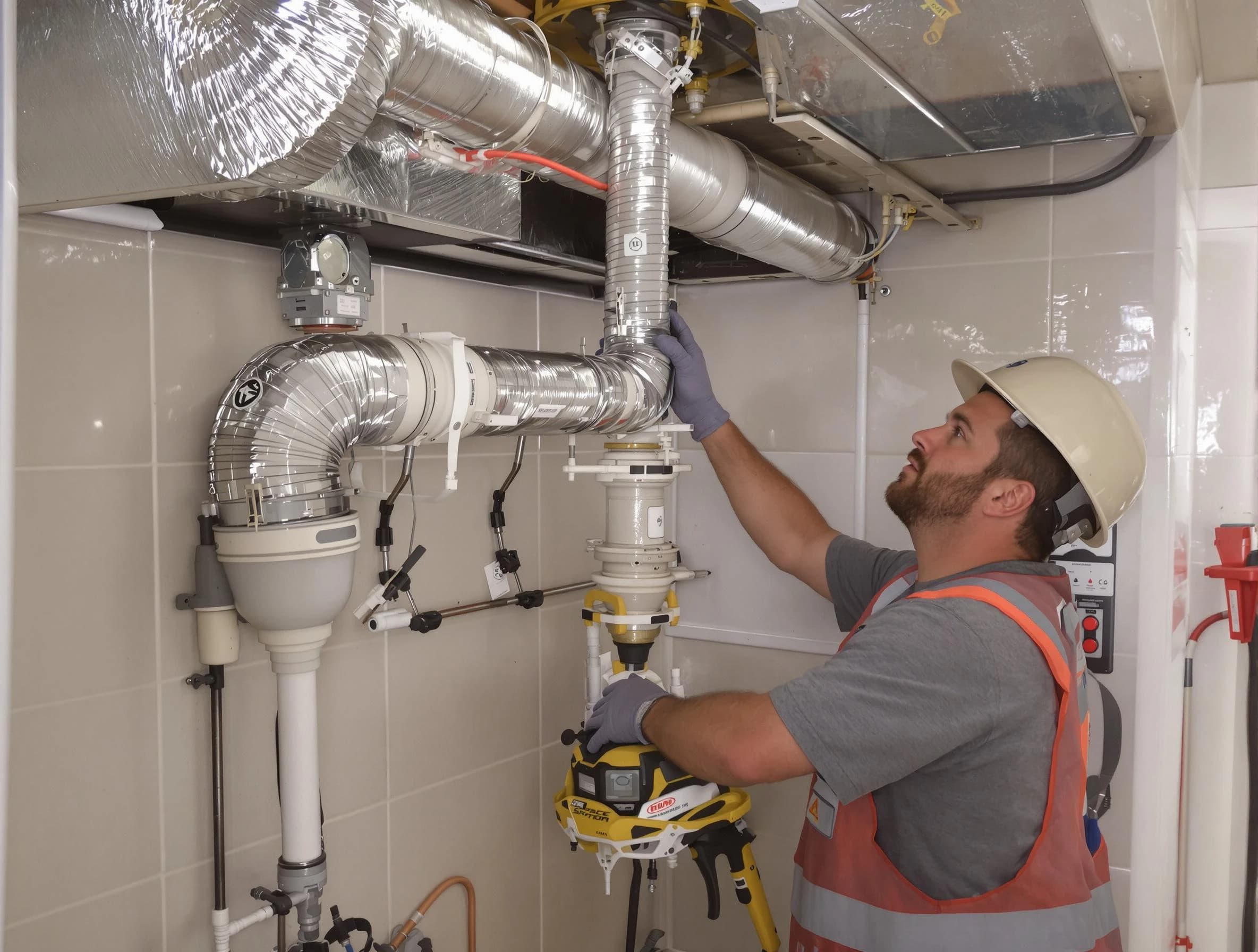Gunbarrel Dryer Vent Cleaning expert performing professional dryer vent repair and installation in Gunbarrel