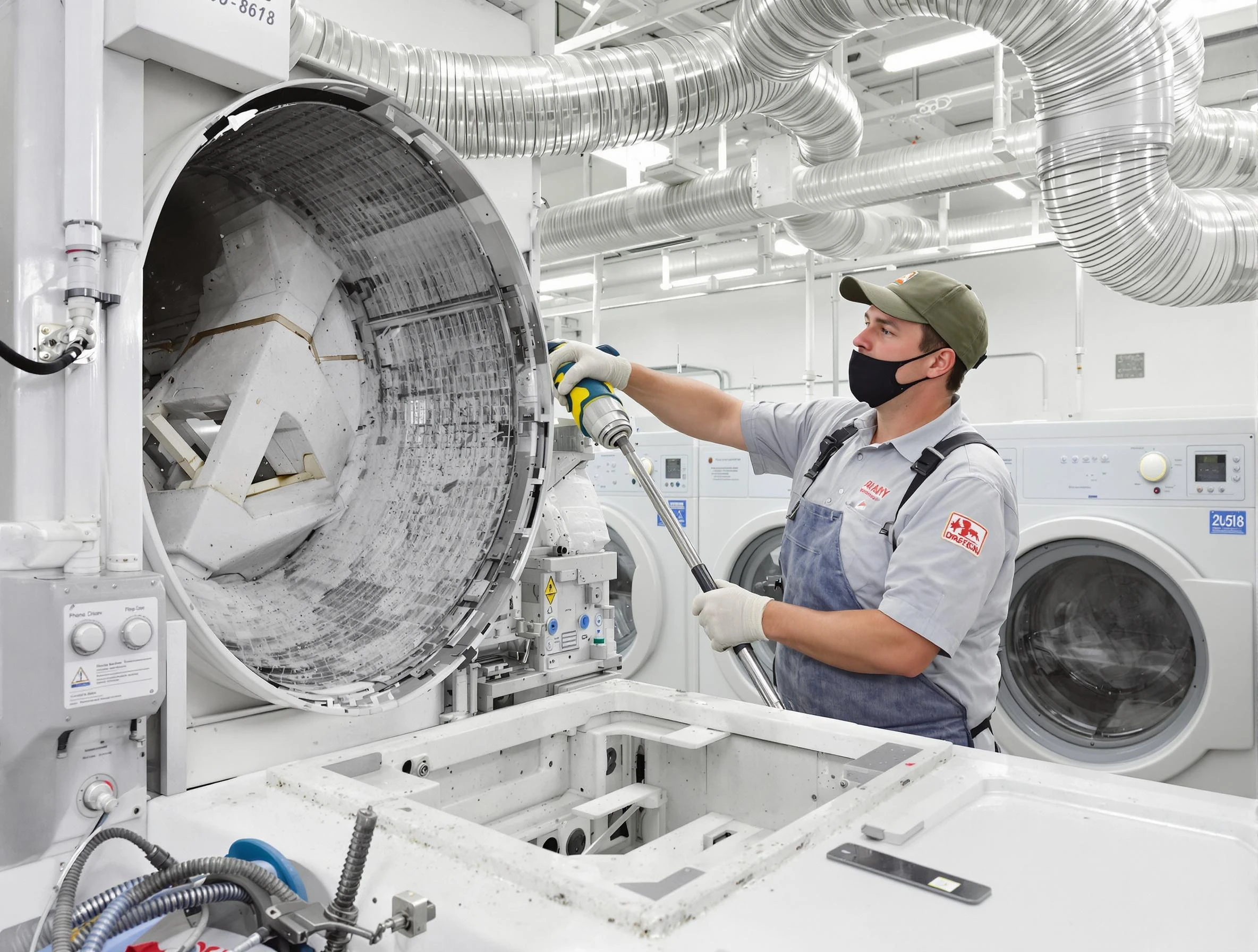 Commercial Dryer Vent Cleaning in Gunbarrel