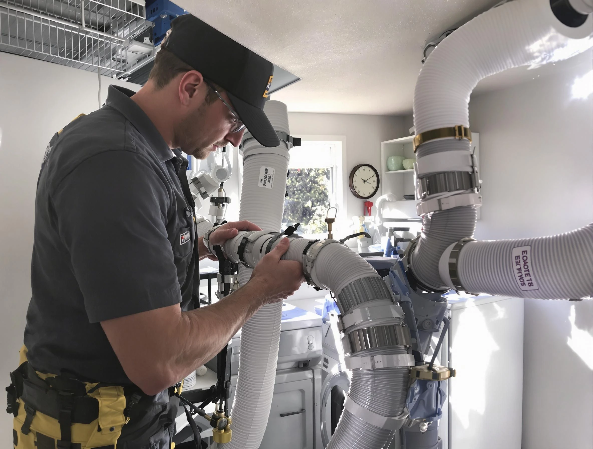 Dryer Vent Hose Installation in Gunbarrel