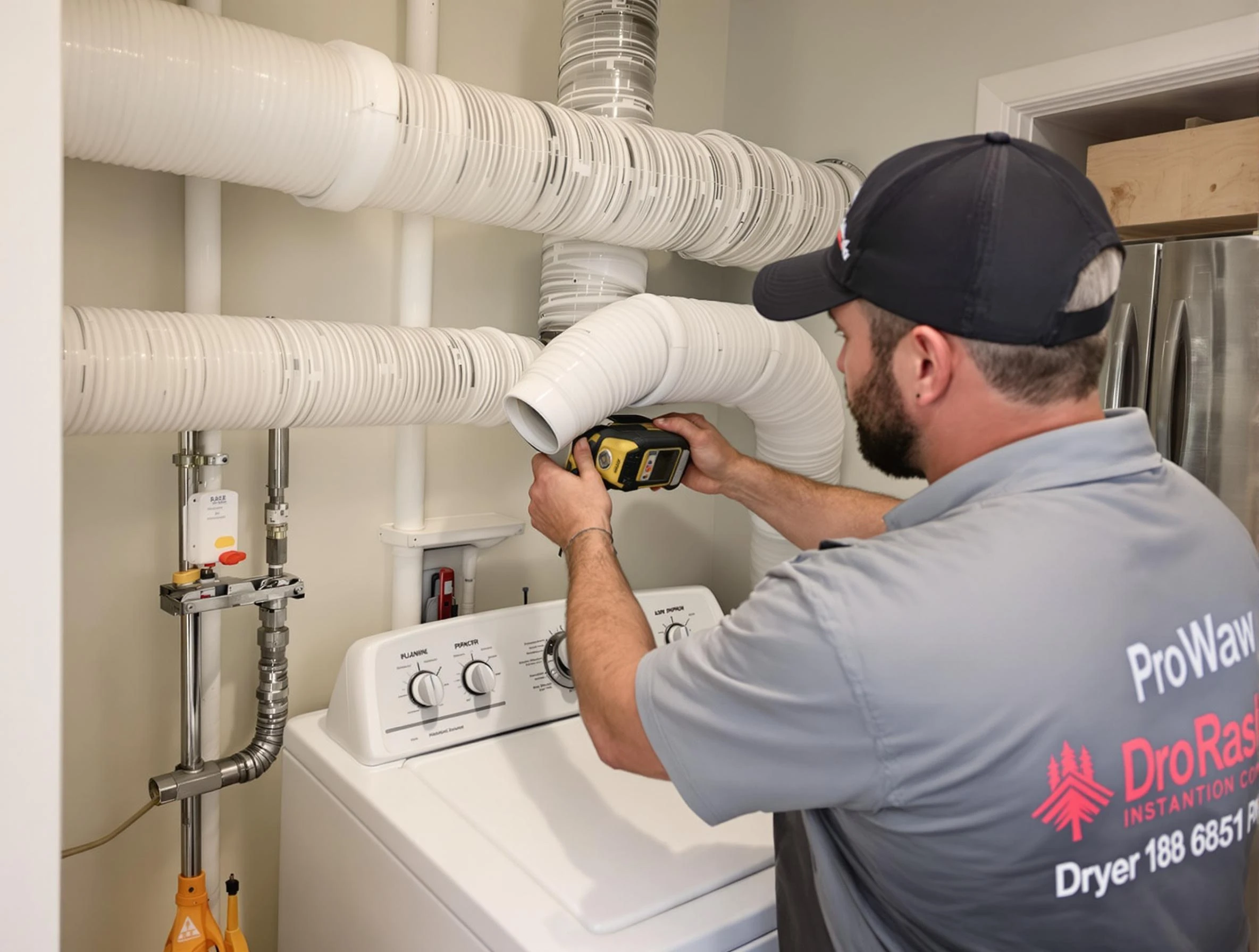 Professional dryer vent hose installation by Gunbarrel Dryer Vent Cleaning in Gunbarrel